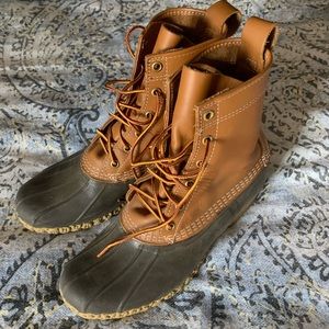LL Bean 8 inch Boots size 11